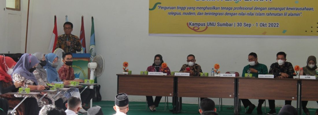Pengenalan Kehidupan Kampus Bagi Mahasiswa Baru (PKKMB) Universitas Nahdlatul Ulama Sumatera Barat