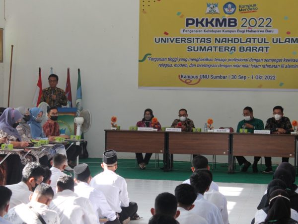Pengenalan Kehidupan Kampus Bagi Mahasiswa Baru (PKKMB) Universitas Nahdlatul Ulama Sumatera Barat