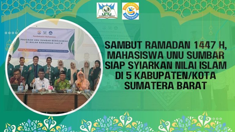 UNU Sumbar Berdakwah