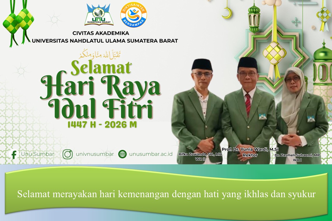Selamat Merayakan Hari Raya Idul Fitri 1447H