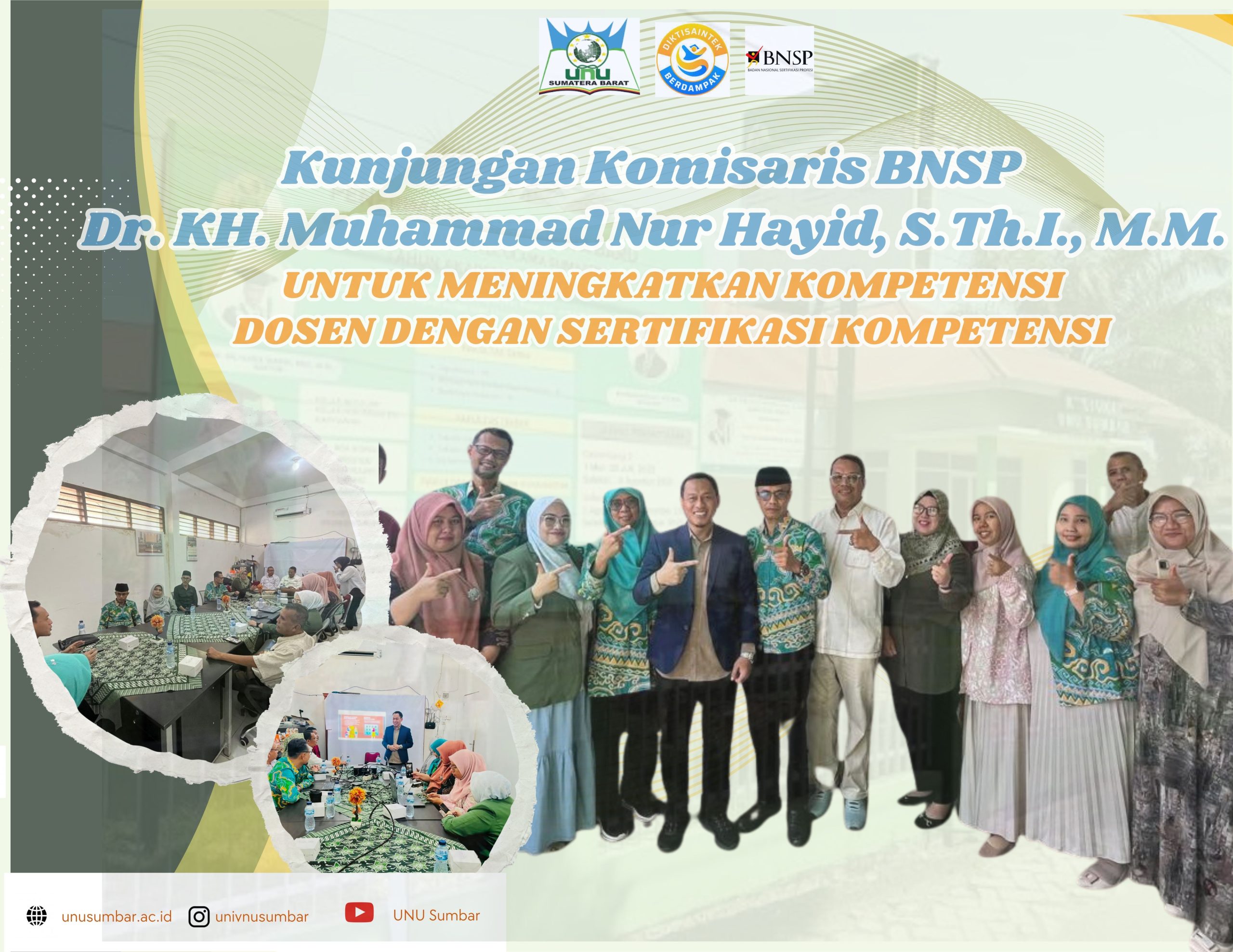 PENDAMPINGAN PEMBENTUKAN LPS OLEH KOMISIONER BNSP RI